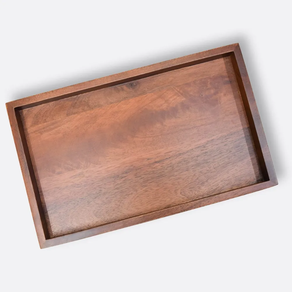 Mahagony Classic Serving Tray Small