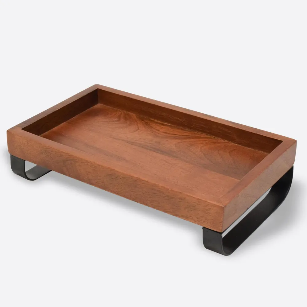 Mahagony Classic Serving Tray Small