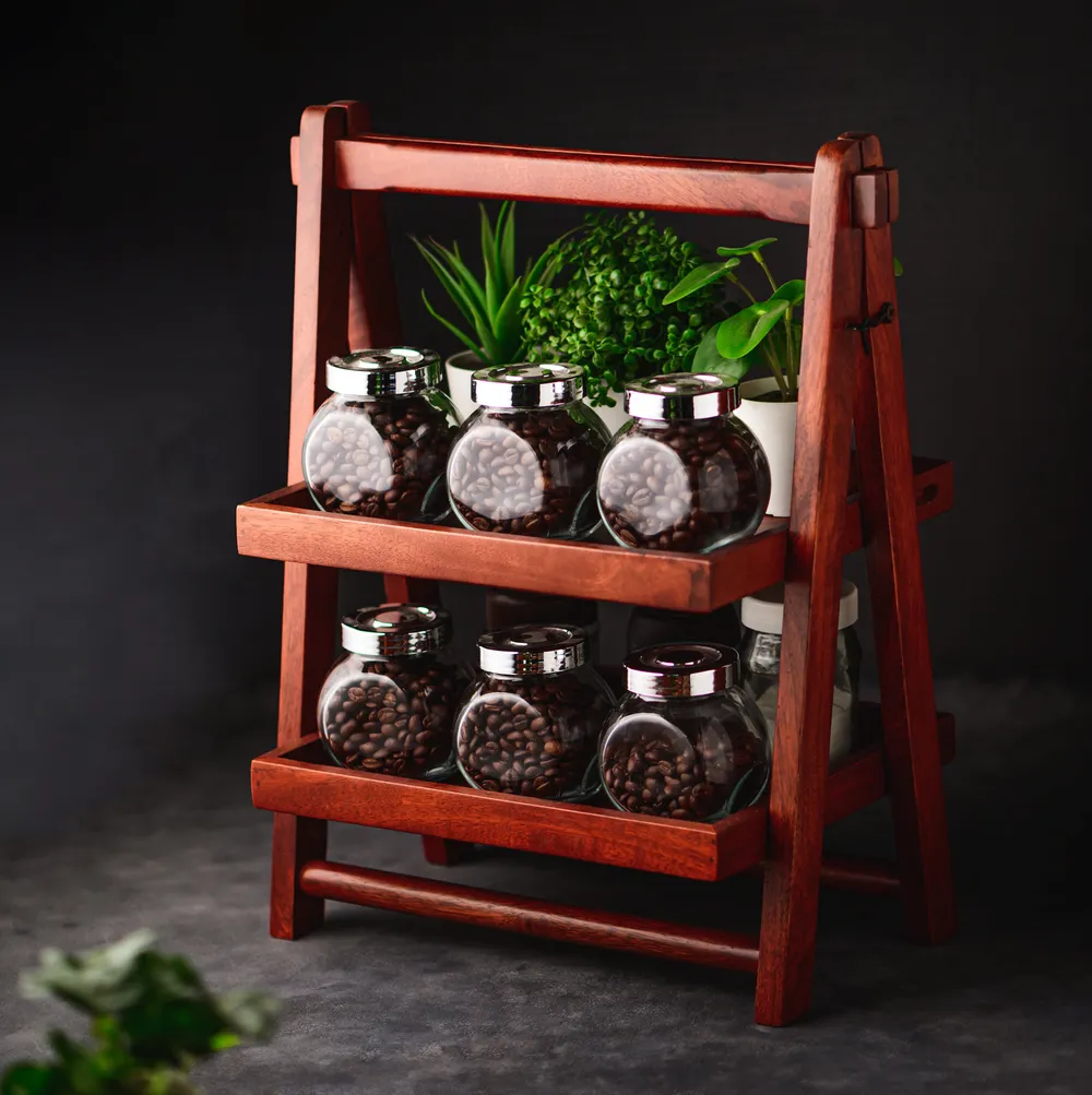 Mahagony Foldable Organizer