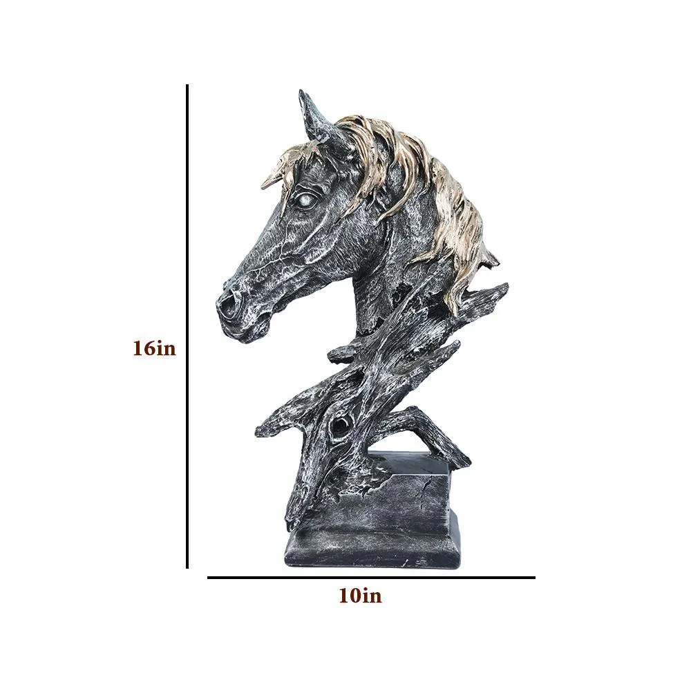 Majestic Horse Sculpture Single Piece