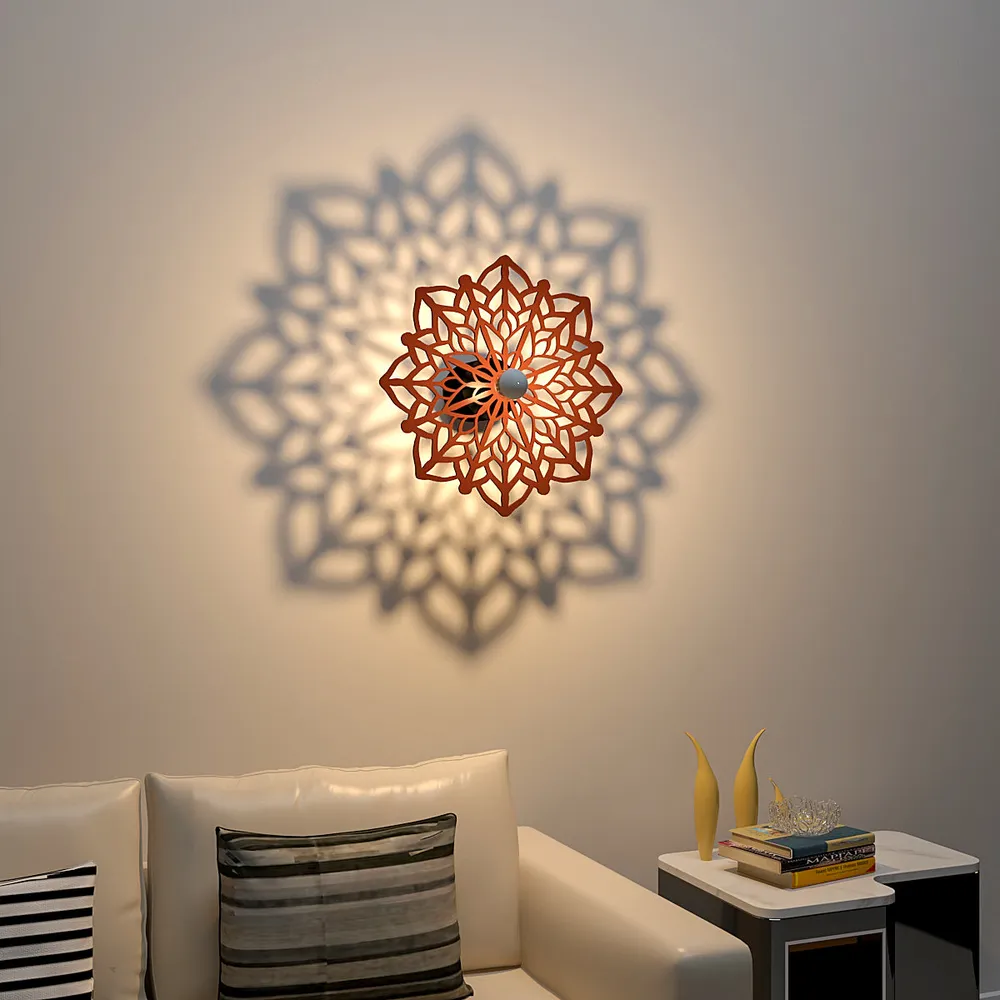 Mandala Art Creative Shadow lamp
