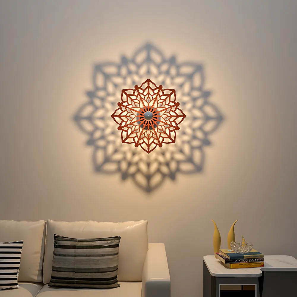 Mandala Art Creative Shadow lamp
