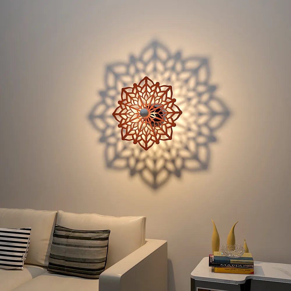 Mandala Art Creative Shadow lamp
