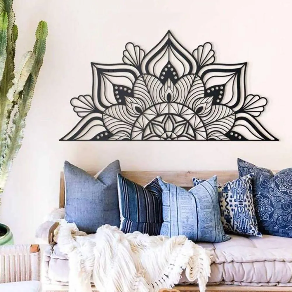 Mandala Metal Wall Art Set Of 1