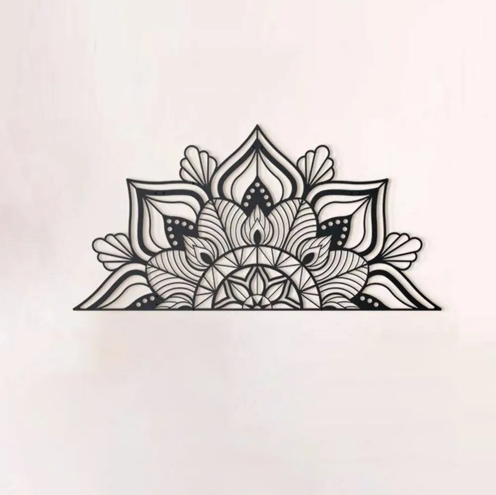 Mandala Metal Wall Art Set Of 1