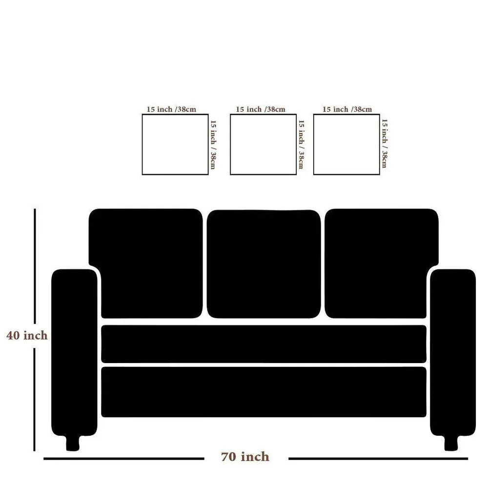 Mandala Painting with  Set of 3 - / Black Color Frame / Break Resistant Clear Acrylic Glass