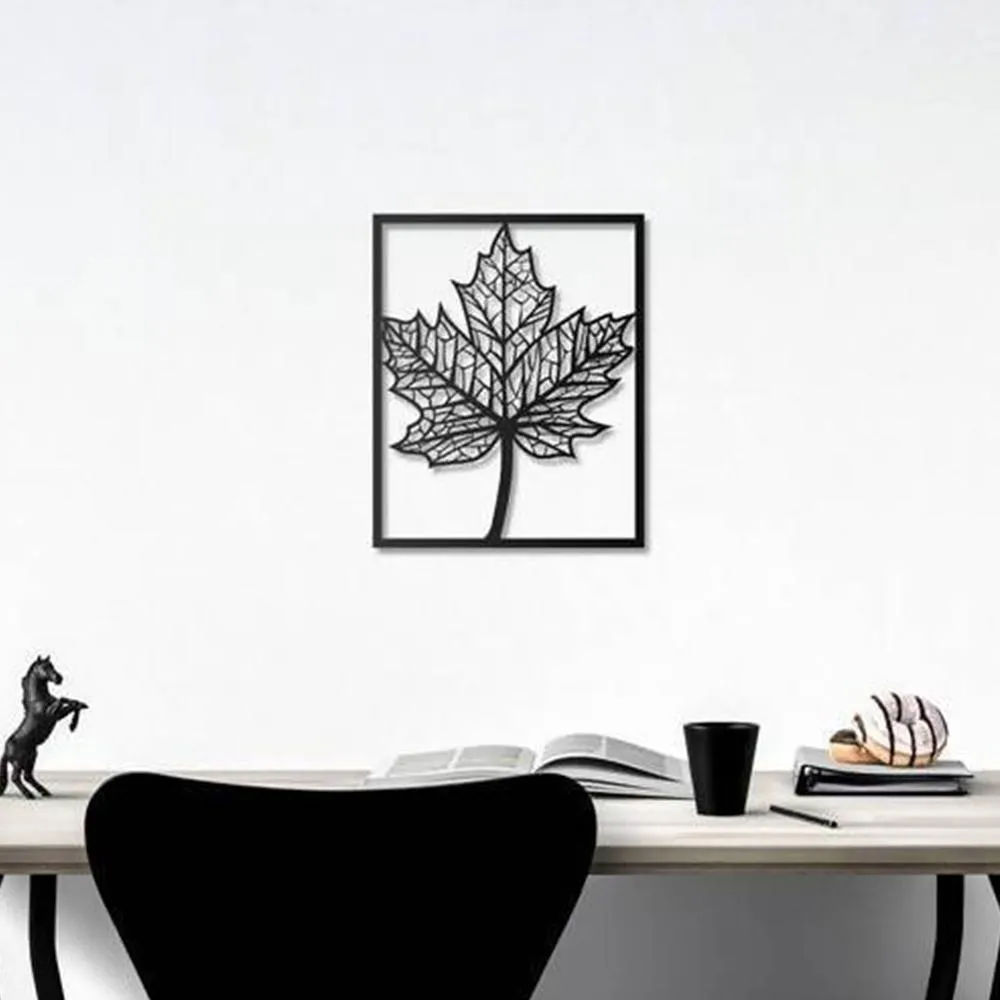 Maple Leaf Metal Wall Art Set of One