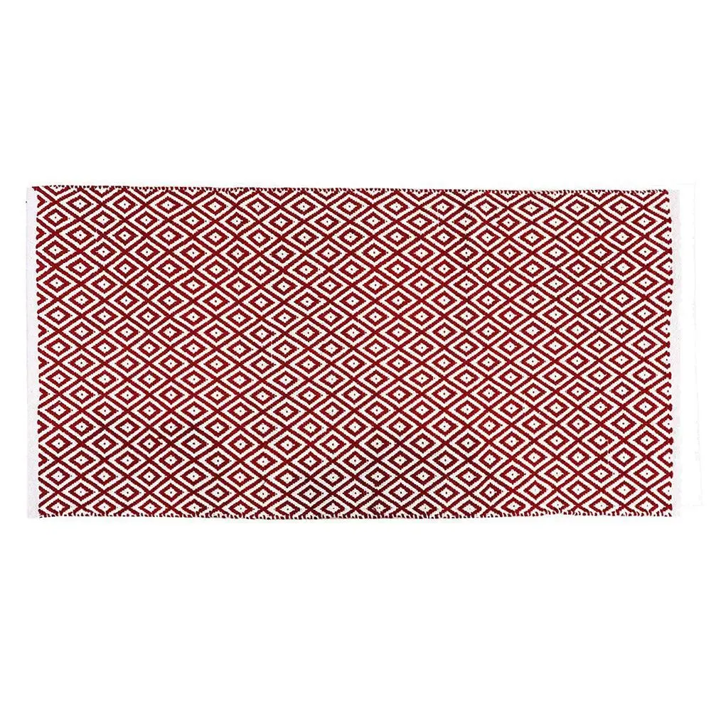 Maroon Designer Handwoven Area Rug (70 x 140) cm