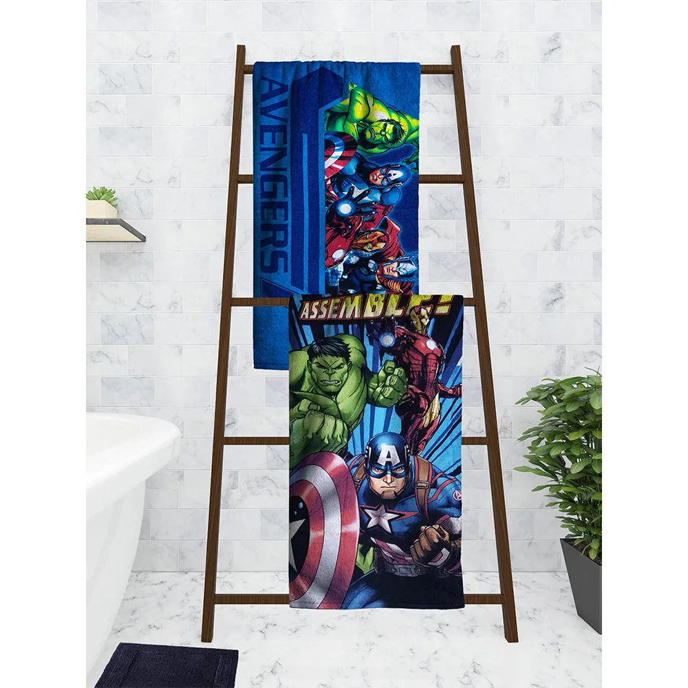 Marvel Avengers Assemble Kids Bath Towels Set Of 2