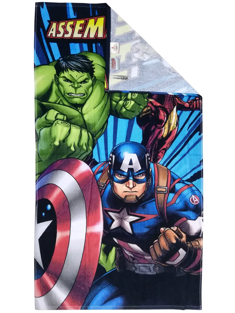 Marvel Avengers Assemble Kids Bath Towels Set Of 2