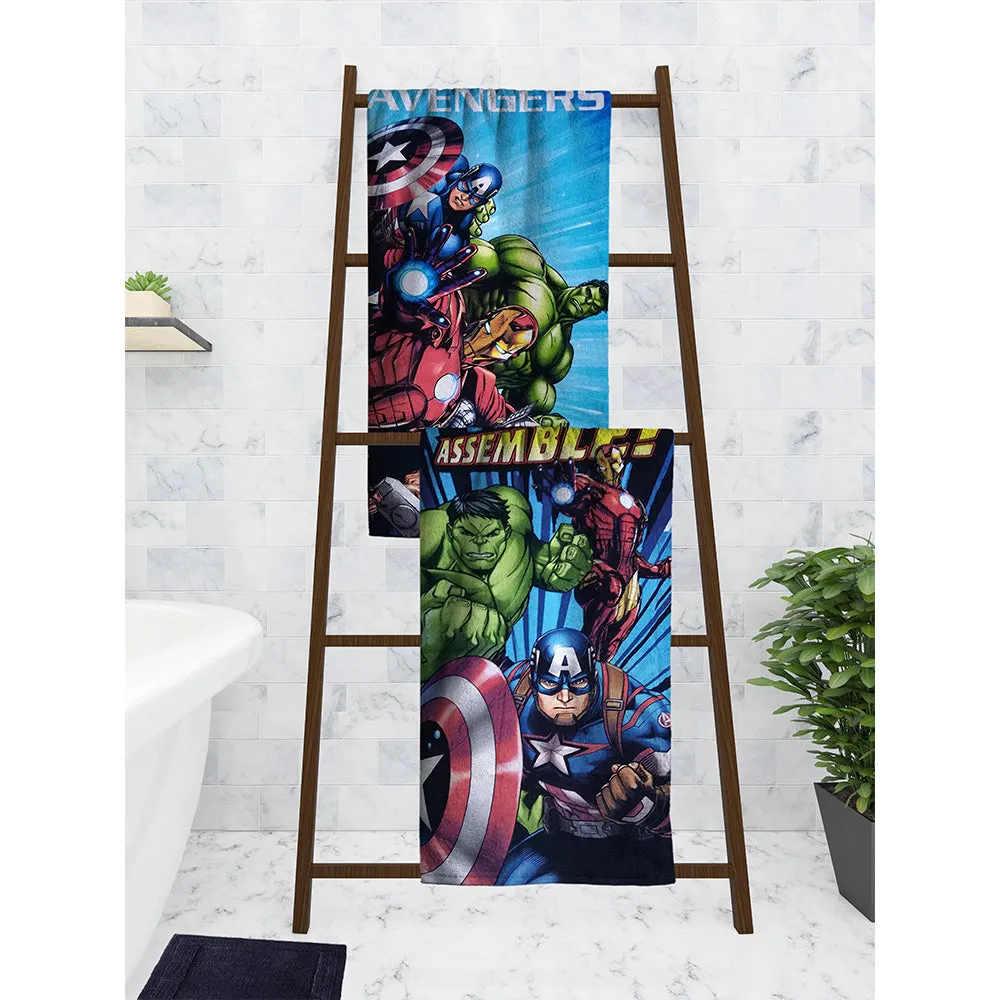 Marvel Avengers Assemble Kids Bath Towels Set Of 2