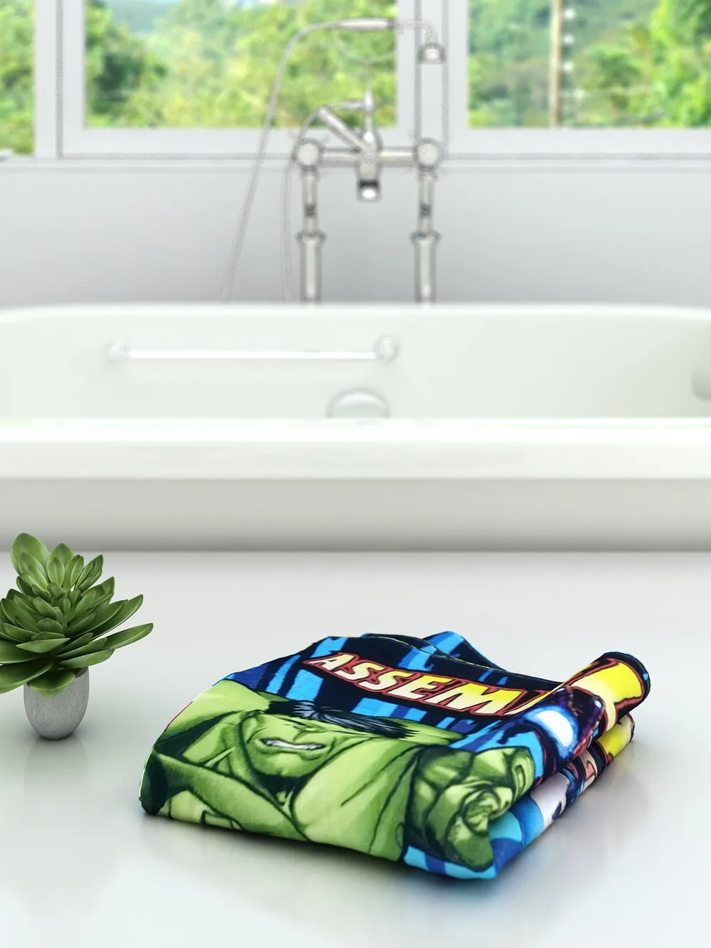 Marvel Avengers Assemble Kids Cotton Bath Towel