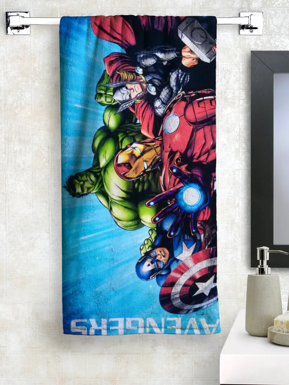 Marvel Avengers Group Kids Cotton Bath Towel