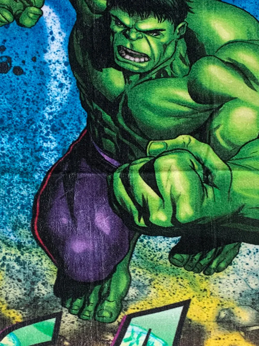 Marvel Avengers & The Hulk Kids Bath Towels Set Of 2