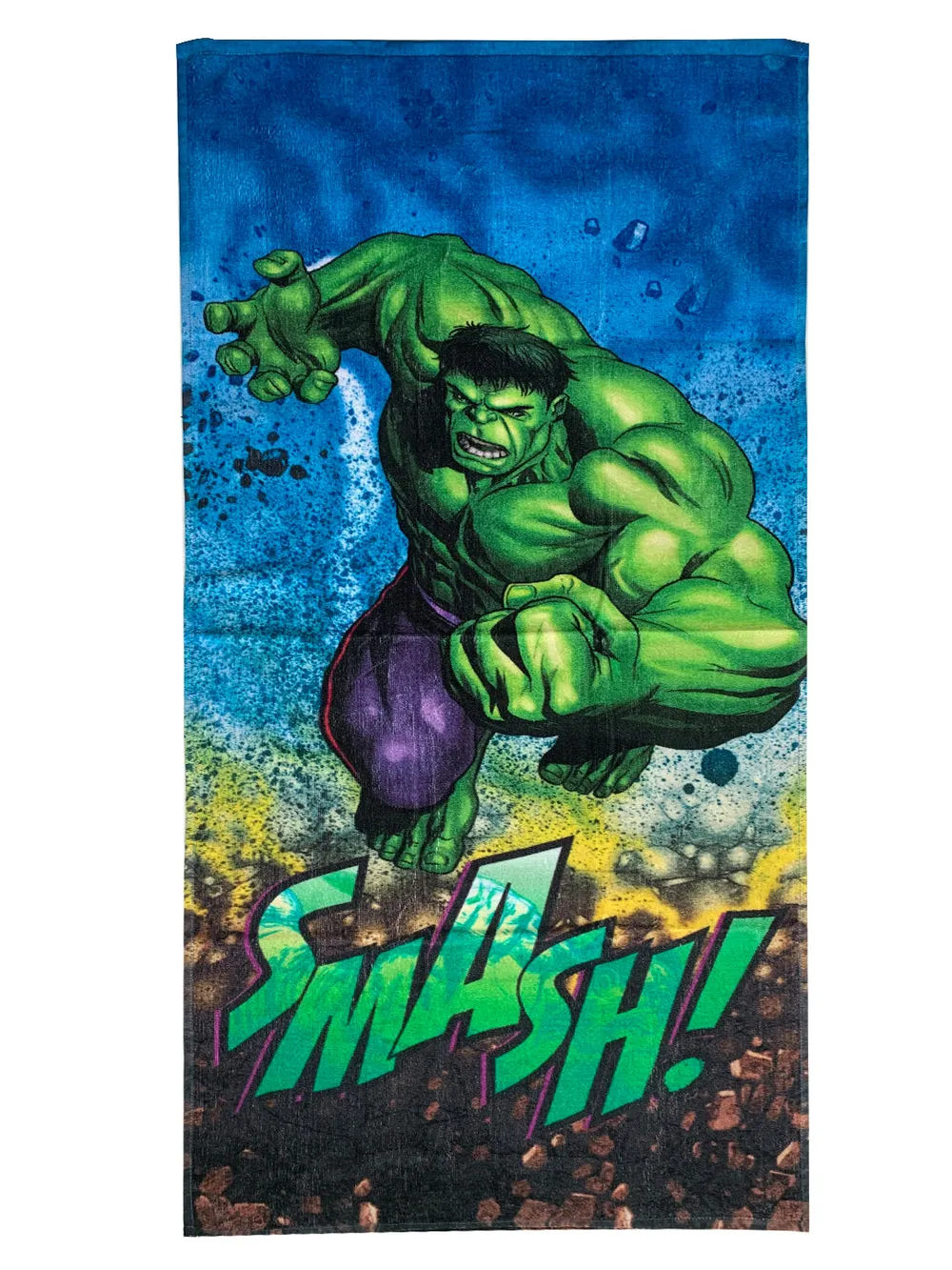Marvel Avengers & The Hulk Kids Bath Towels Set Of 2