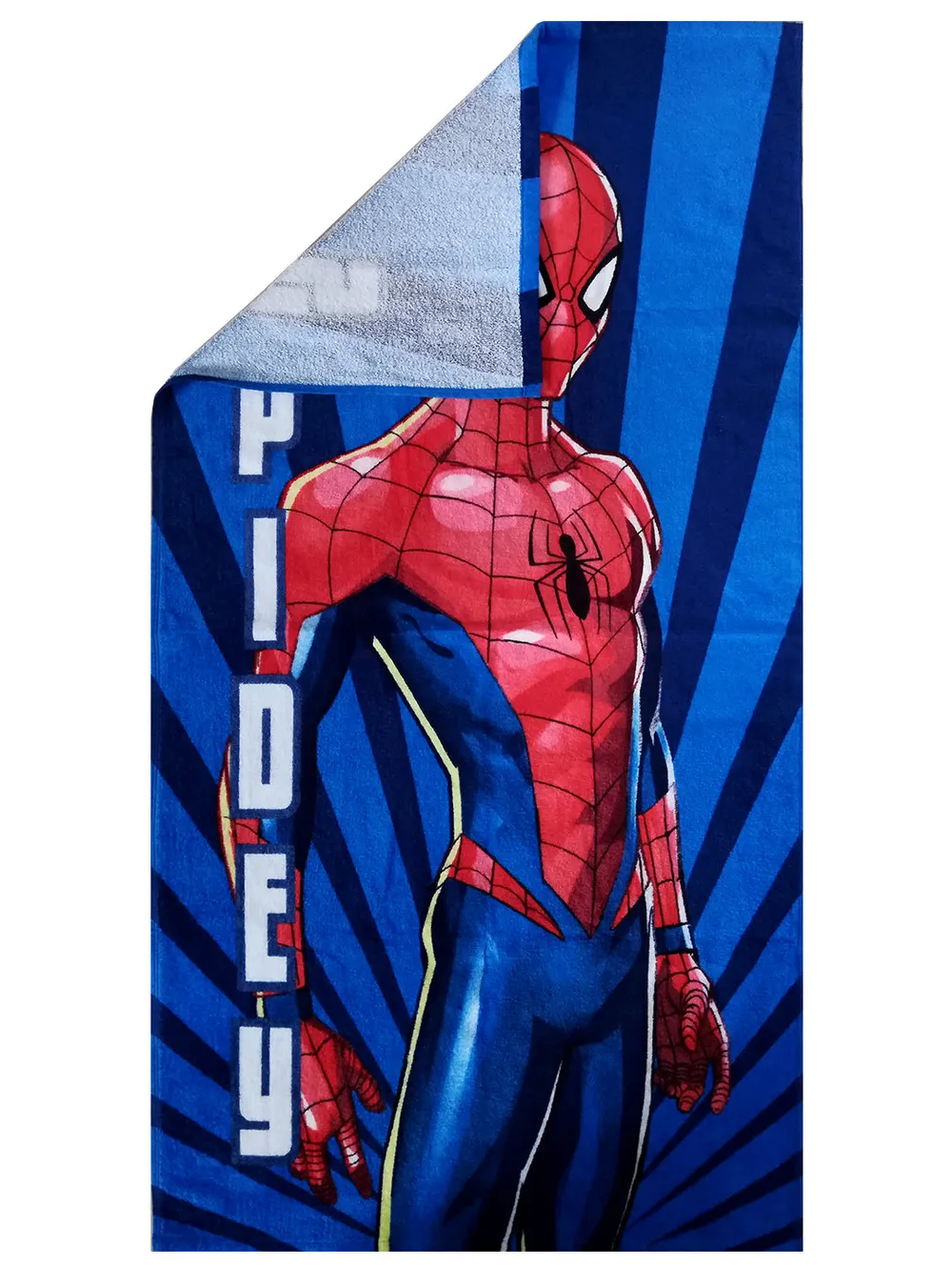 Marvel Blue Spiderman Kids Bath Towels Set Of 2