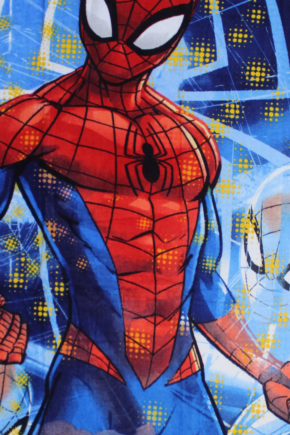 Marvel Blue Spiderman Kids Bath Towels Set Of 2