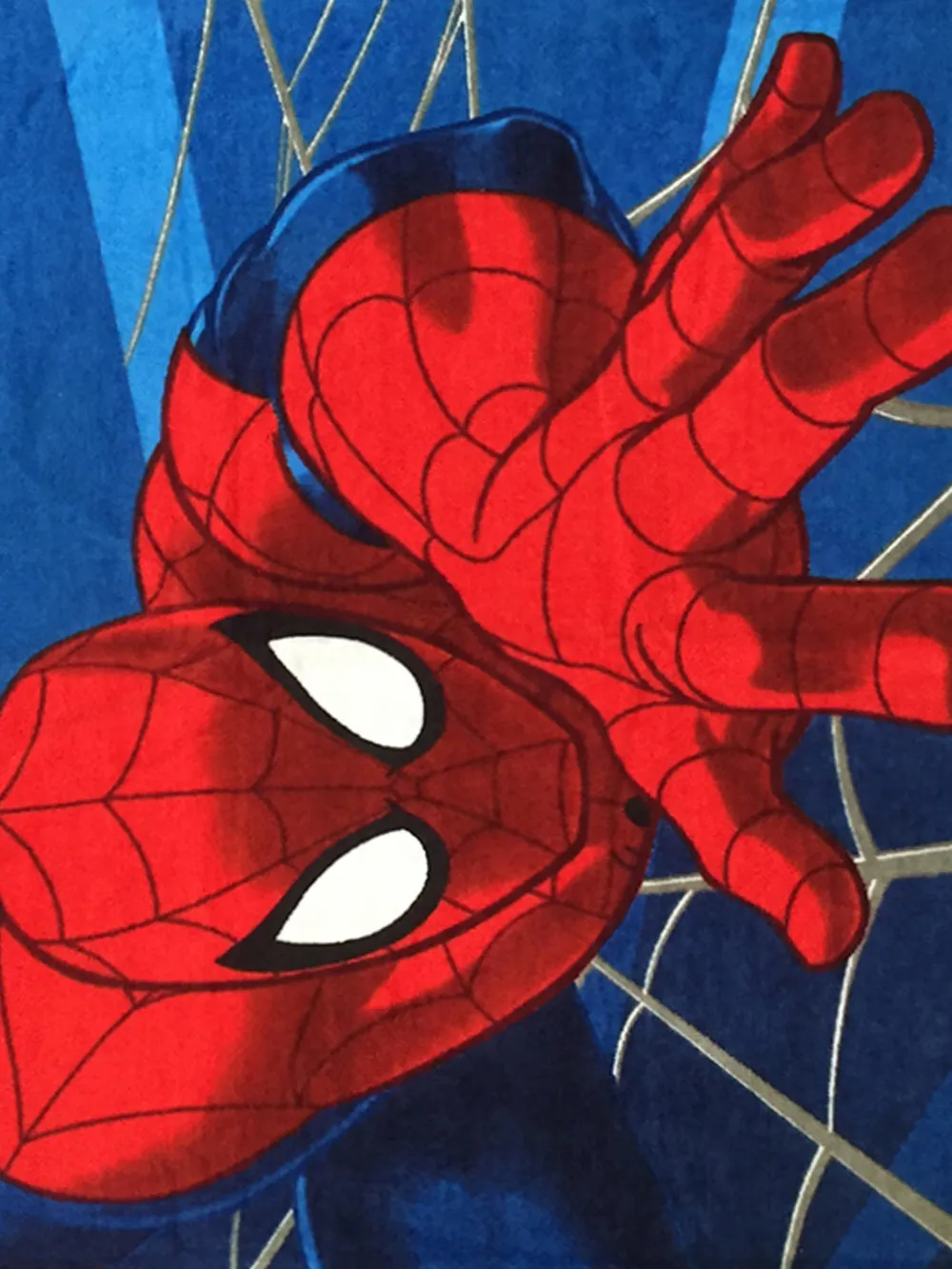 Marvel Blue Spiderman Kids Cotton Bath Towel