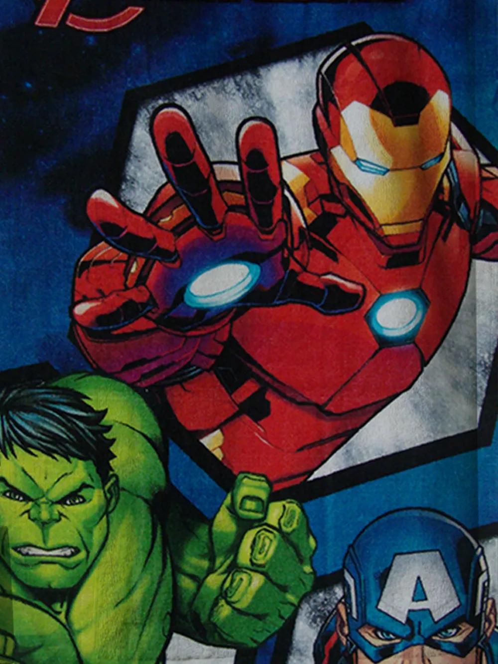 Marvel Captain America, Hulk, Ironman Kids Cotton Bath Towel