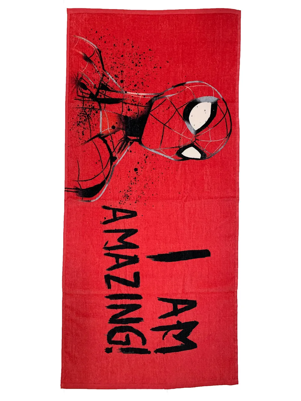 Marvel I Am Amazing Spiderman & Avengers Kids Bath Towels Set Of 2