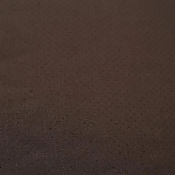 Maspar Clemonte Self Jacquard 100% Cotton Brown King Size Bedsheet with 2 Pillow Covers (200 TC)