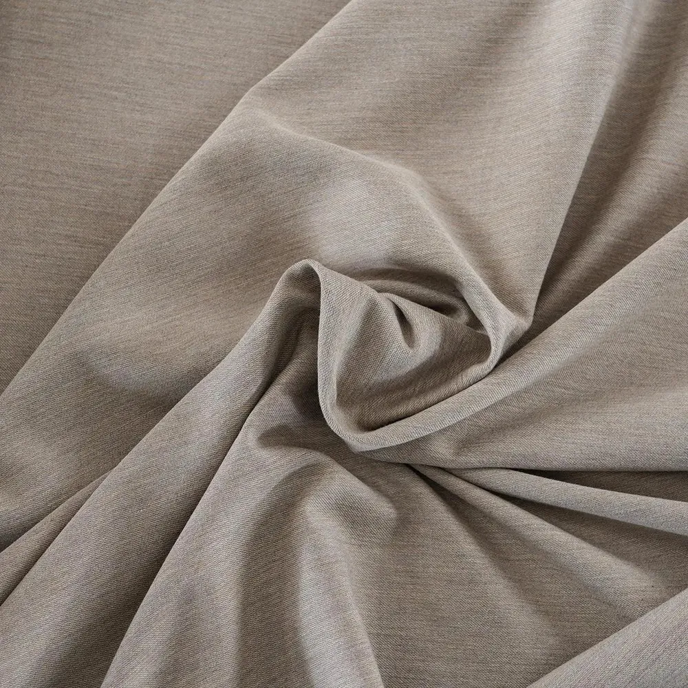 Maspar Emmie Egyptian Cotton Ultra-Soft Taupe King Size Bedsheet with 2 Pillow Covers (300 TC)