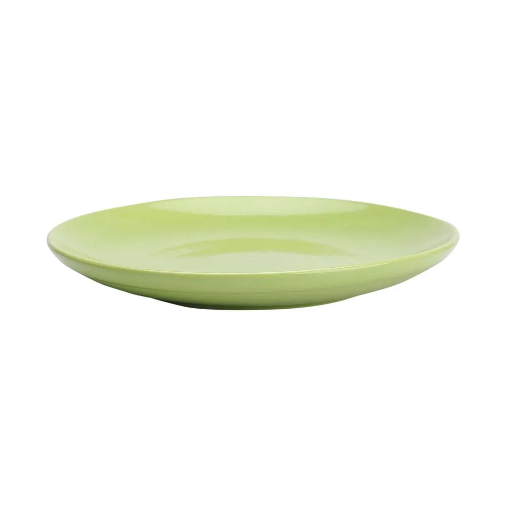 Matte Green Ceramic Side Plates Set Of 4