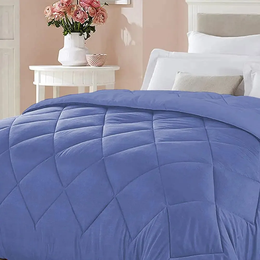 Mauve Densely Quilted Double Bed Comforter