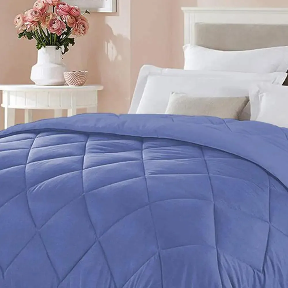 Mauve Densely Quilted Single Bed Comforter