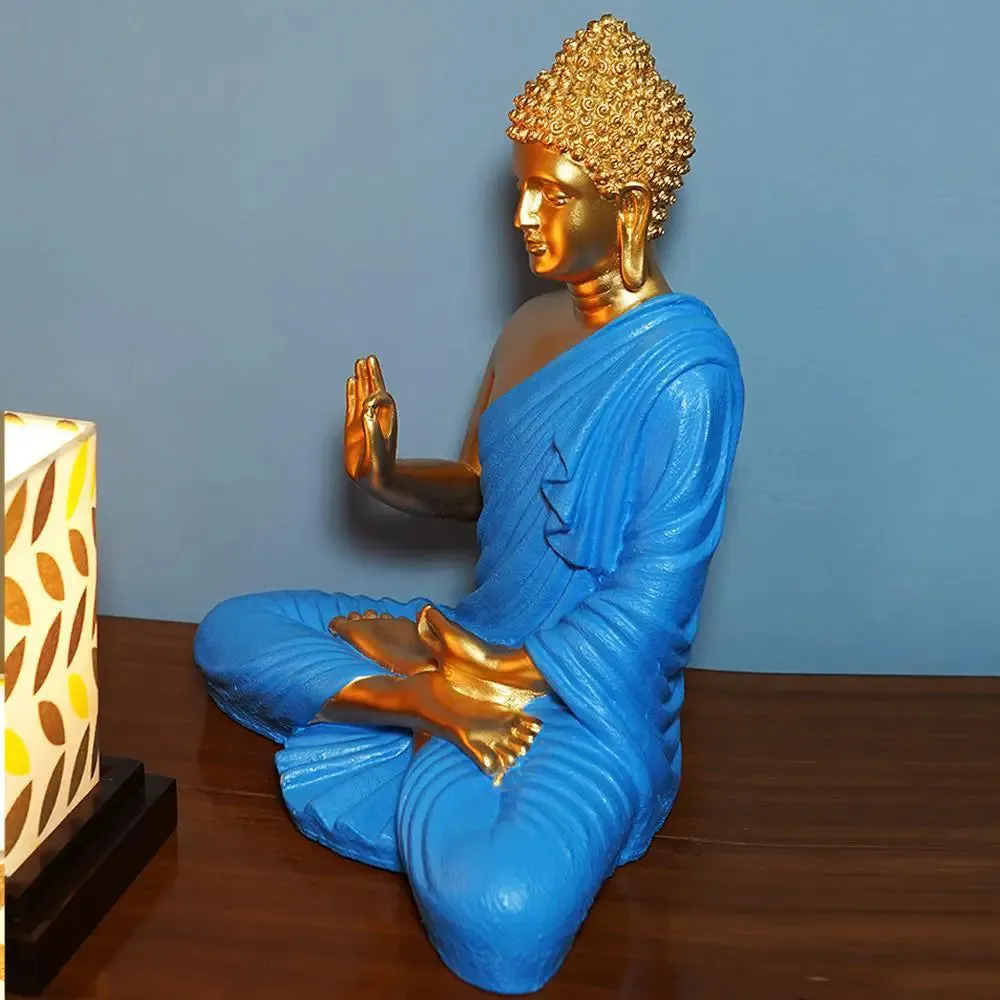 Meditating Buddha Idol & Table Accent