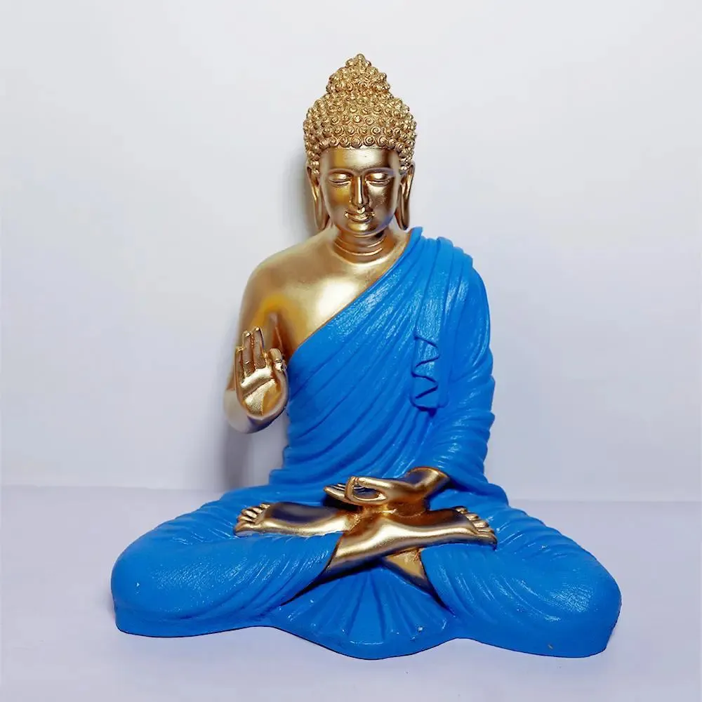 Meditating Buddha Idol & Table Accent