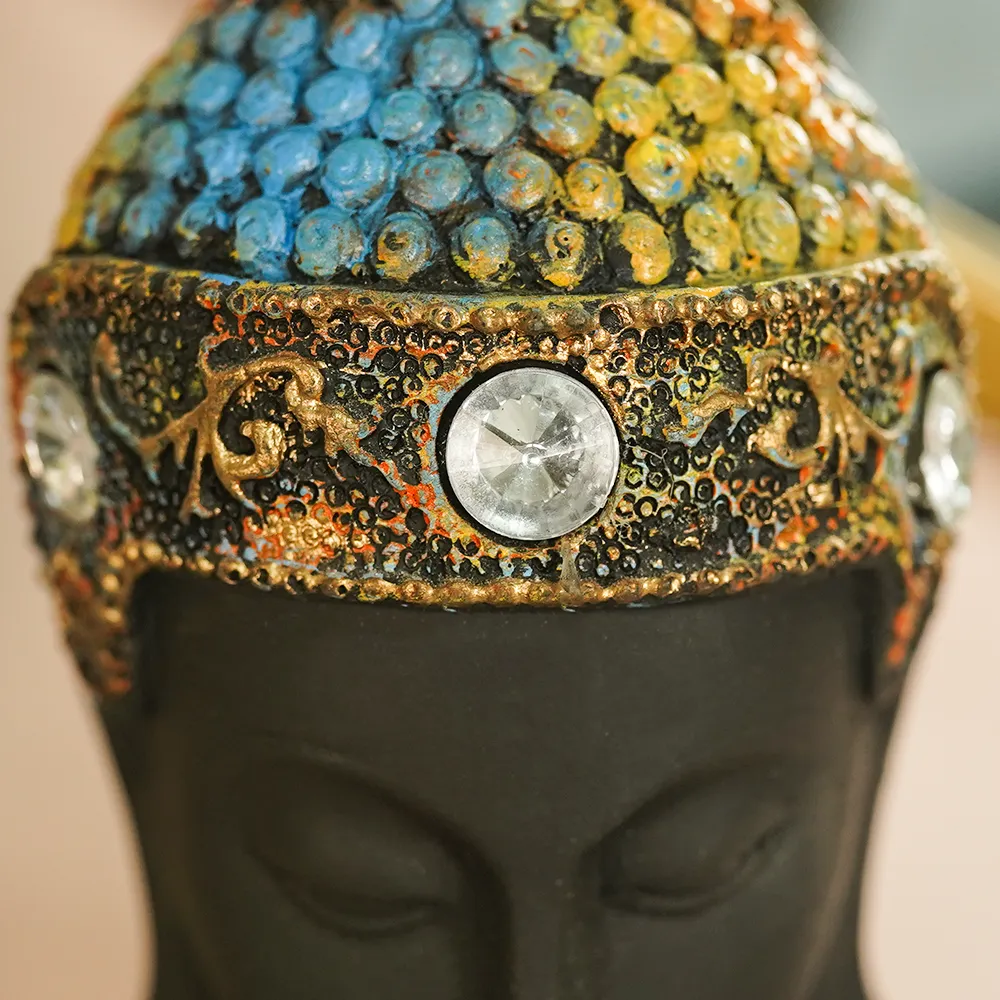 Meditating Buddha Sculpture Single Piece