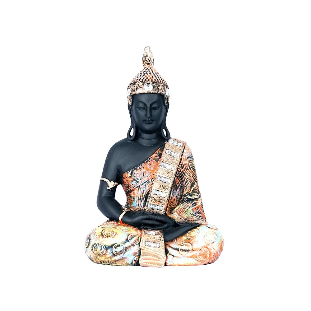 Meditating Buddha Sculpture Single Piece