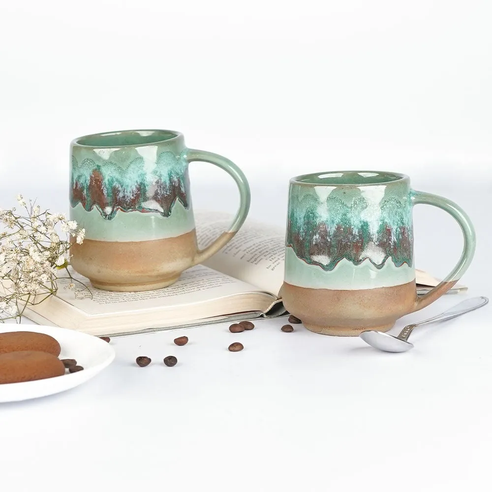 Melting Cream Ceramic Mugs Single Piece
