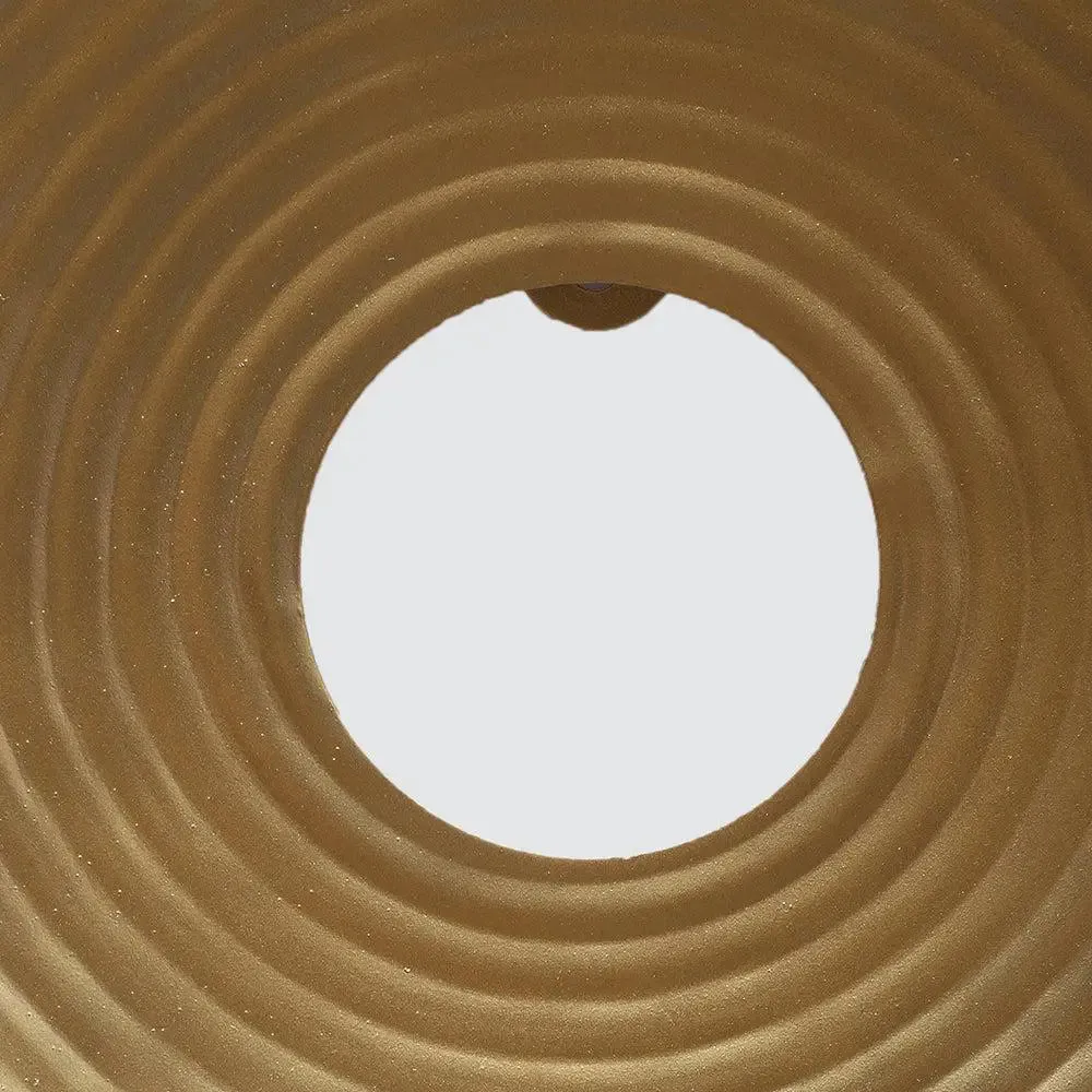 Mesmerising Gold Round Ring Metal Wall Decor - Set of 3