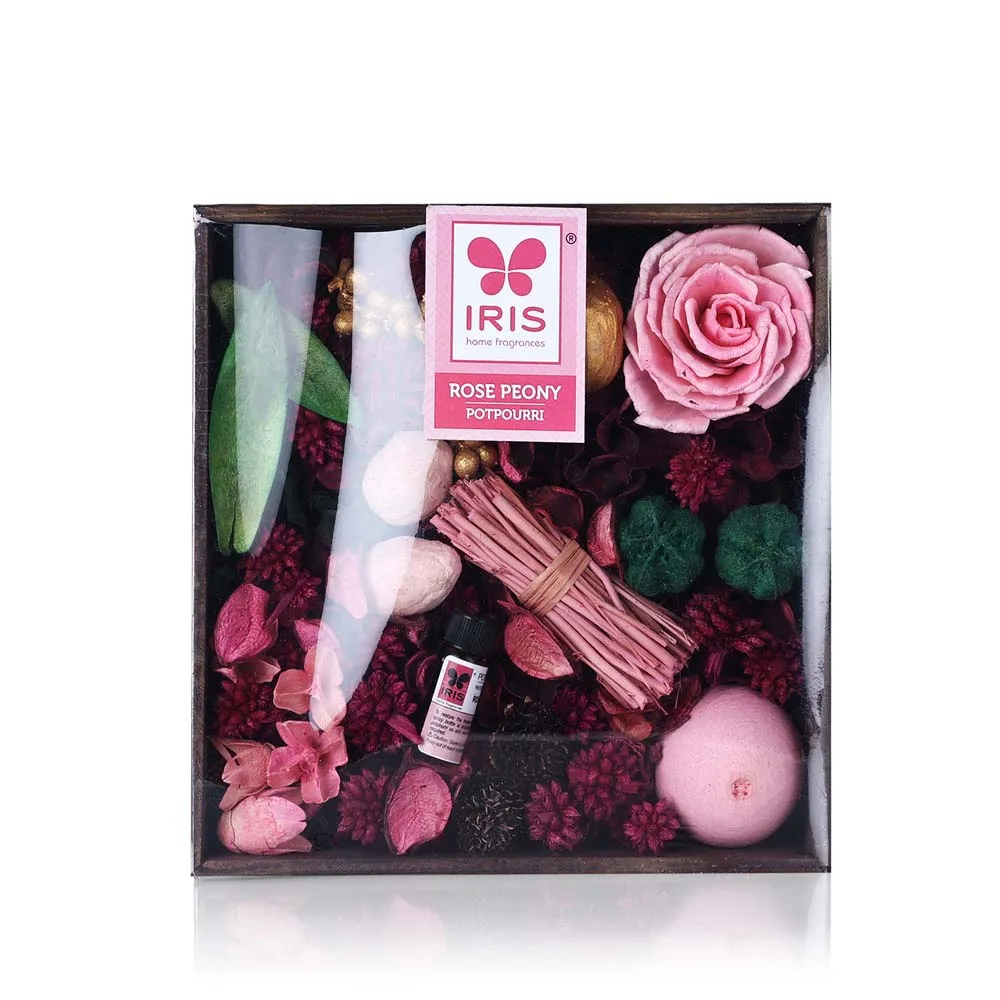 Mesmerizing Set of Peony fragrance Potpourri with Essential Oil- Pink