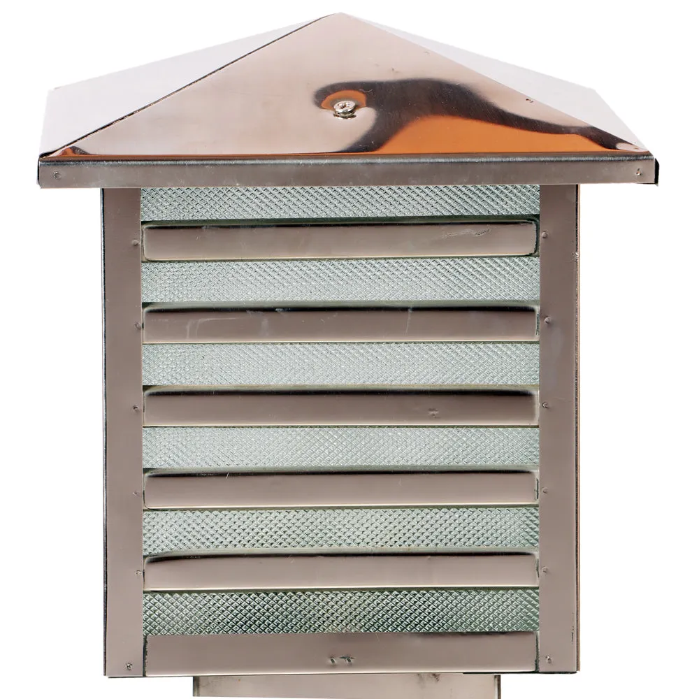 Metal Designer Golden Outdoor Gate Light