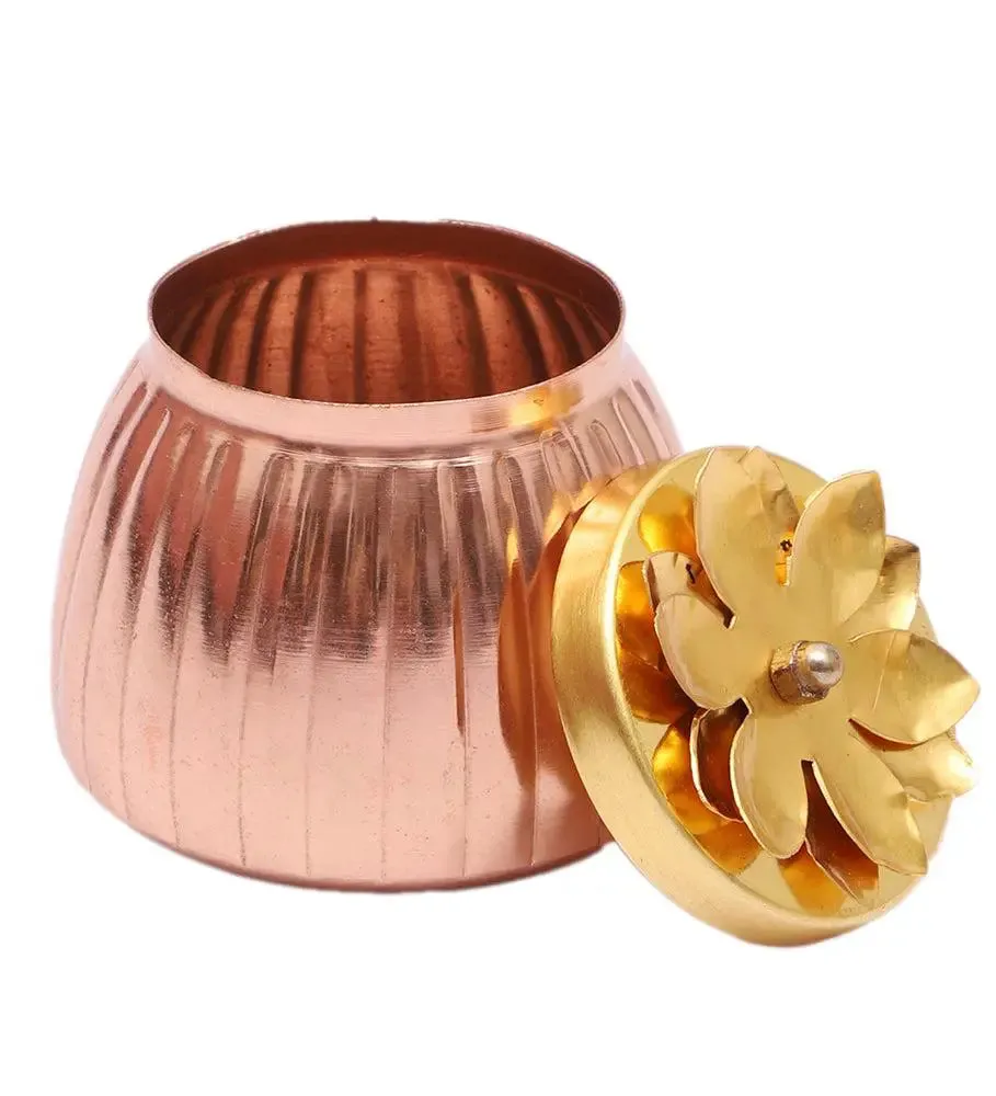 Metallic Bucket with Designer Jars For Gifting Purposes