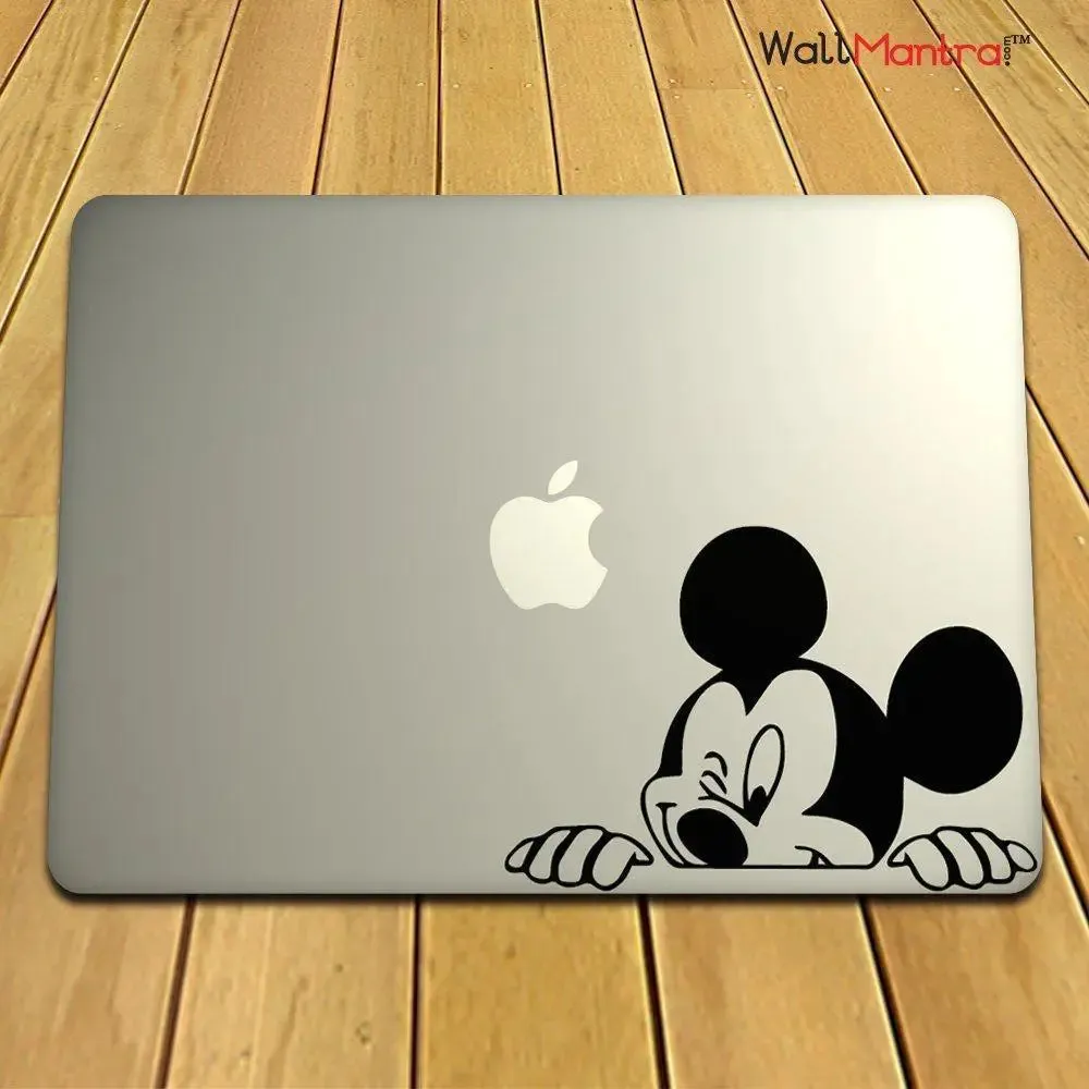 Mickey Mouse Cartoon Laptop Sticker