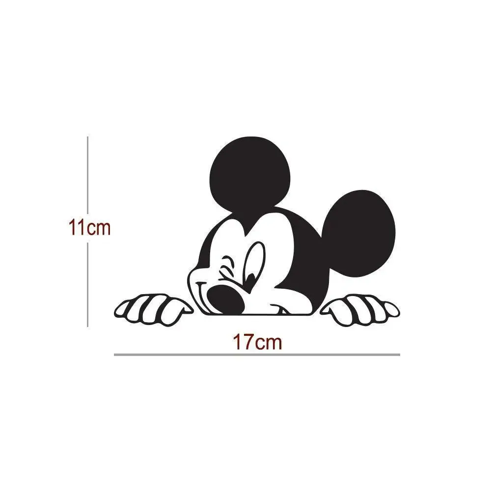 Mickey Mouse Cartoon Laptop Sticker
