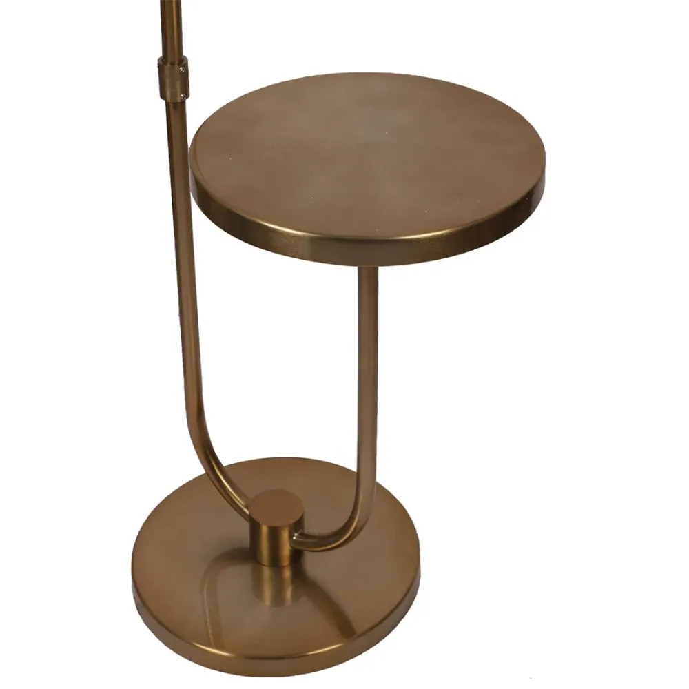Midnight Elegance Floor Lamp With Iron Base