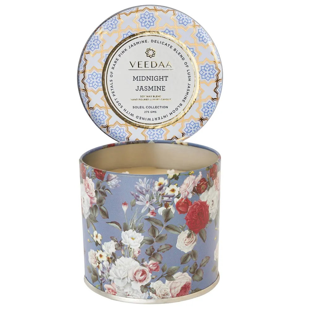 Midnight Jasmine Mason Tin Scented Candle