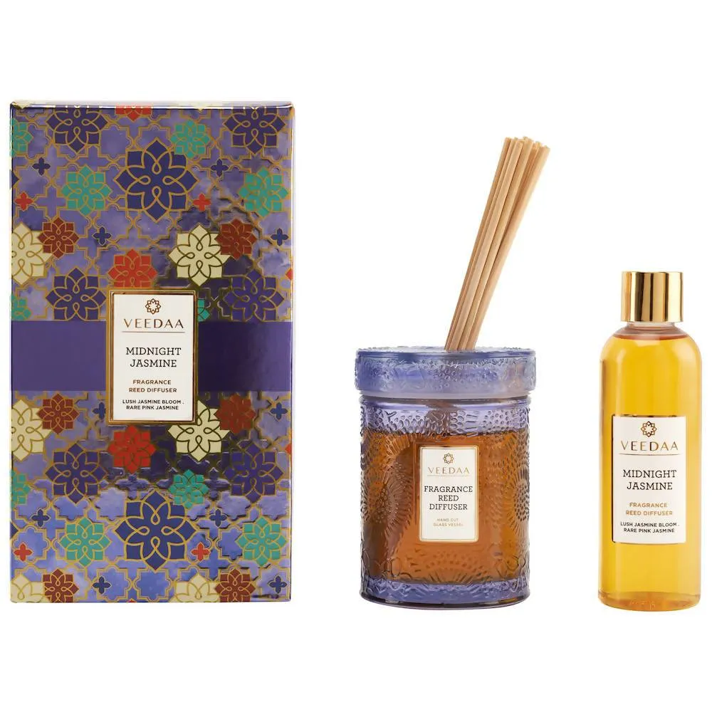 MIDNIGHT JASMINE REED DIFFUSER SET