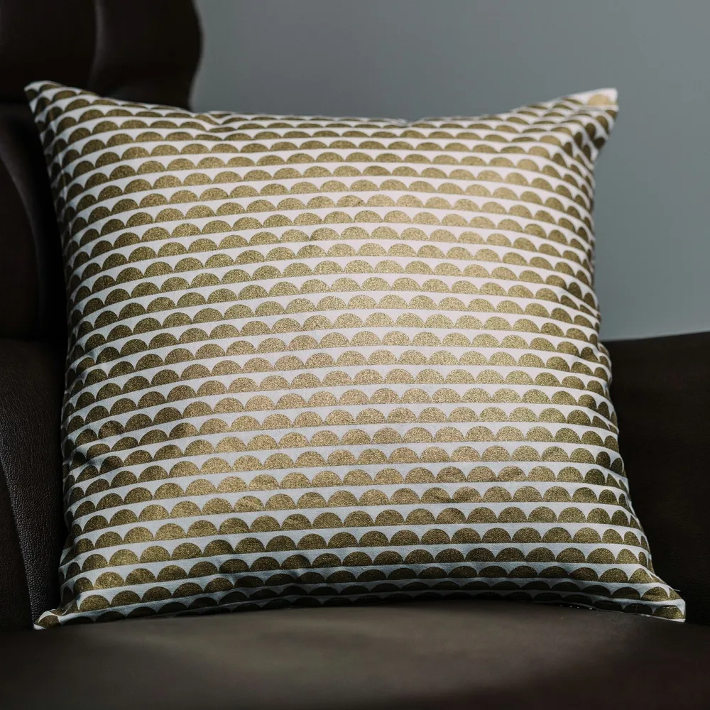 Mini Gold Bubble Cushion Cover