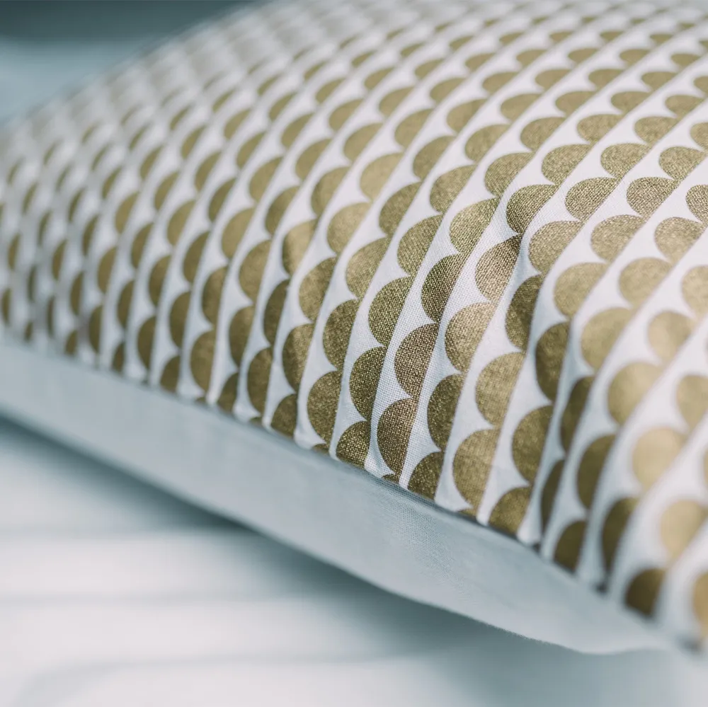 Mini Gold Bubble Cushion Cover