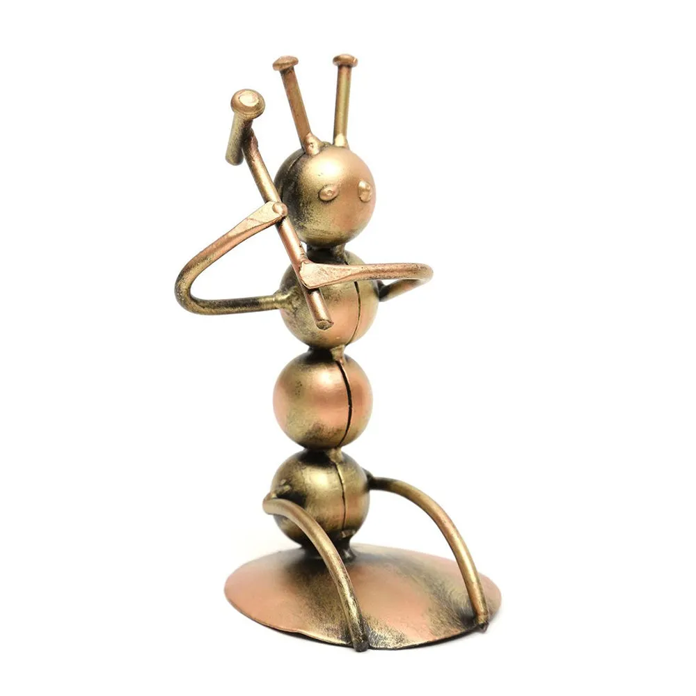 Miniature Musicians in Gold Finish for Table Decor