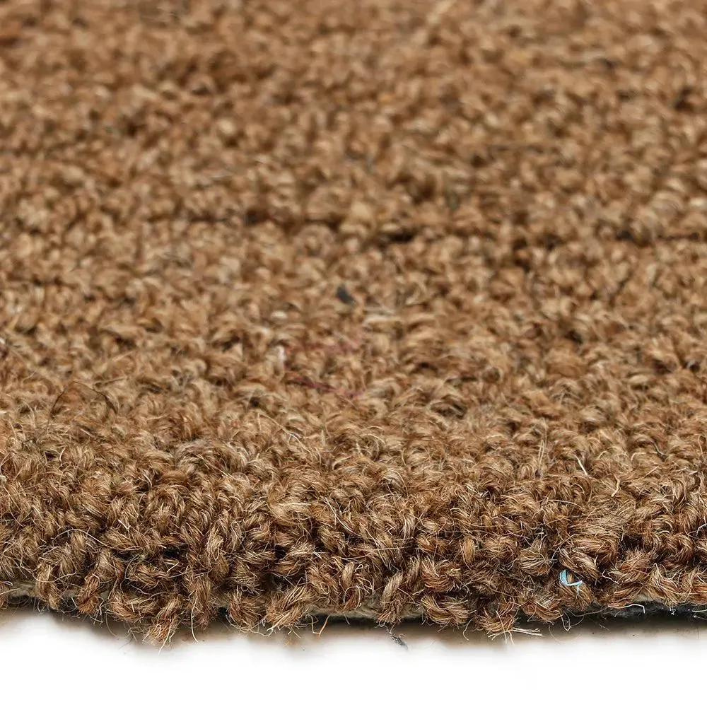 Minimalist Brown Woolen Carpet 3 ft