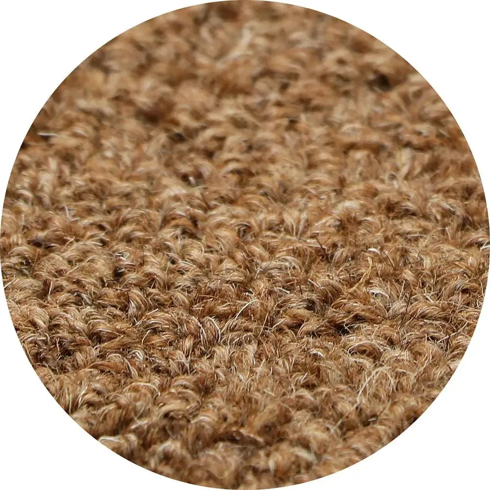 Minimalist Brown Woolen Carpet 3 ft