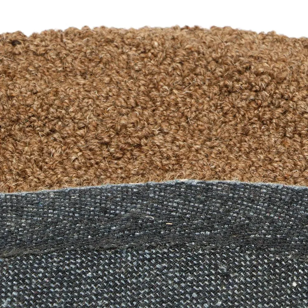 Minimalist Brown Woolen Carpet 3 ft