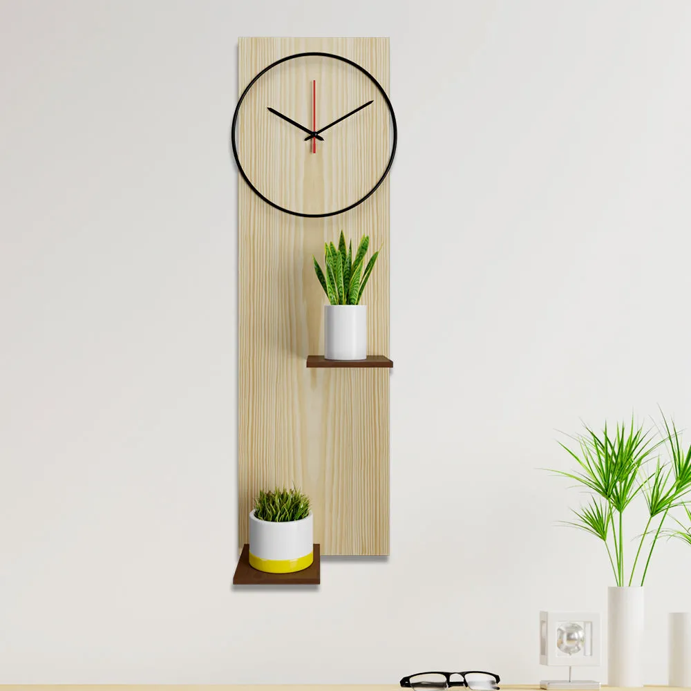 Minimalist Gardenia Big Wall Clock